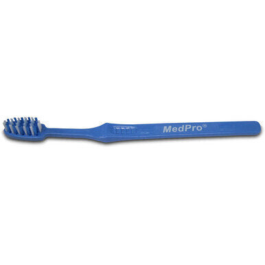 MedPro Disposable Toothbrushes - • Adult size plastic toothbrush• Medium nylon bristles• Individually wrapped