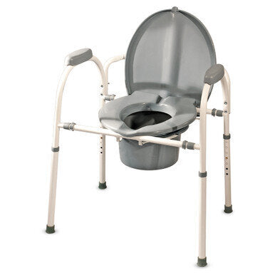 MedPro Defense Comfort Plus Commode - The Comfort Plus Commode was designed to make the customers’ experience with the commode as efficient and comfortable as possible. We took our 40+ years of experience in the medical equipment arena and redesigned our