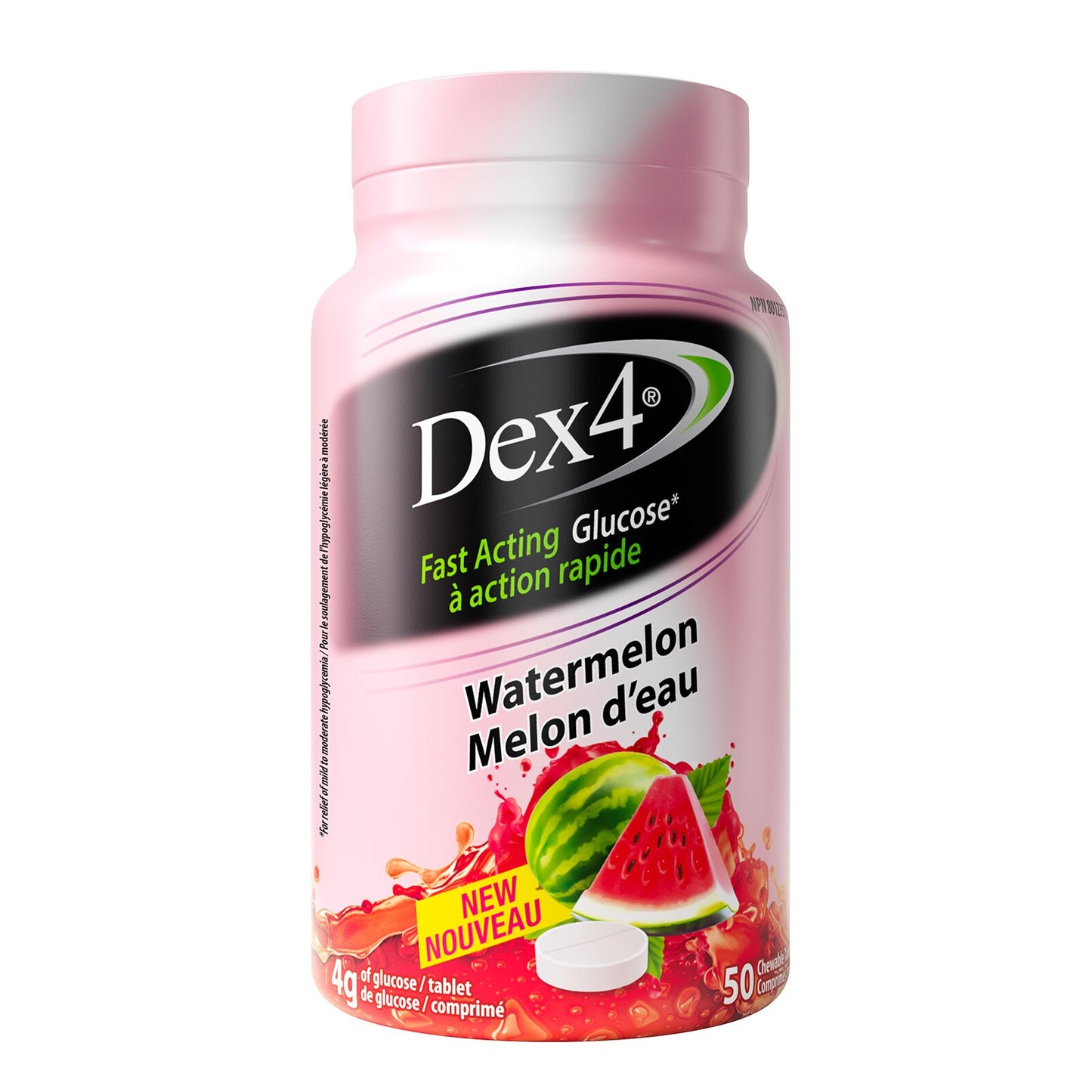Dex4 Glucose Tablet Bottles (50 tablets)