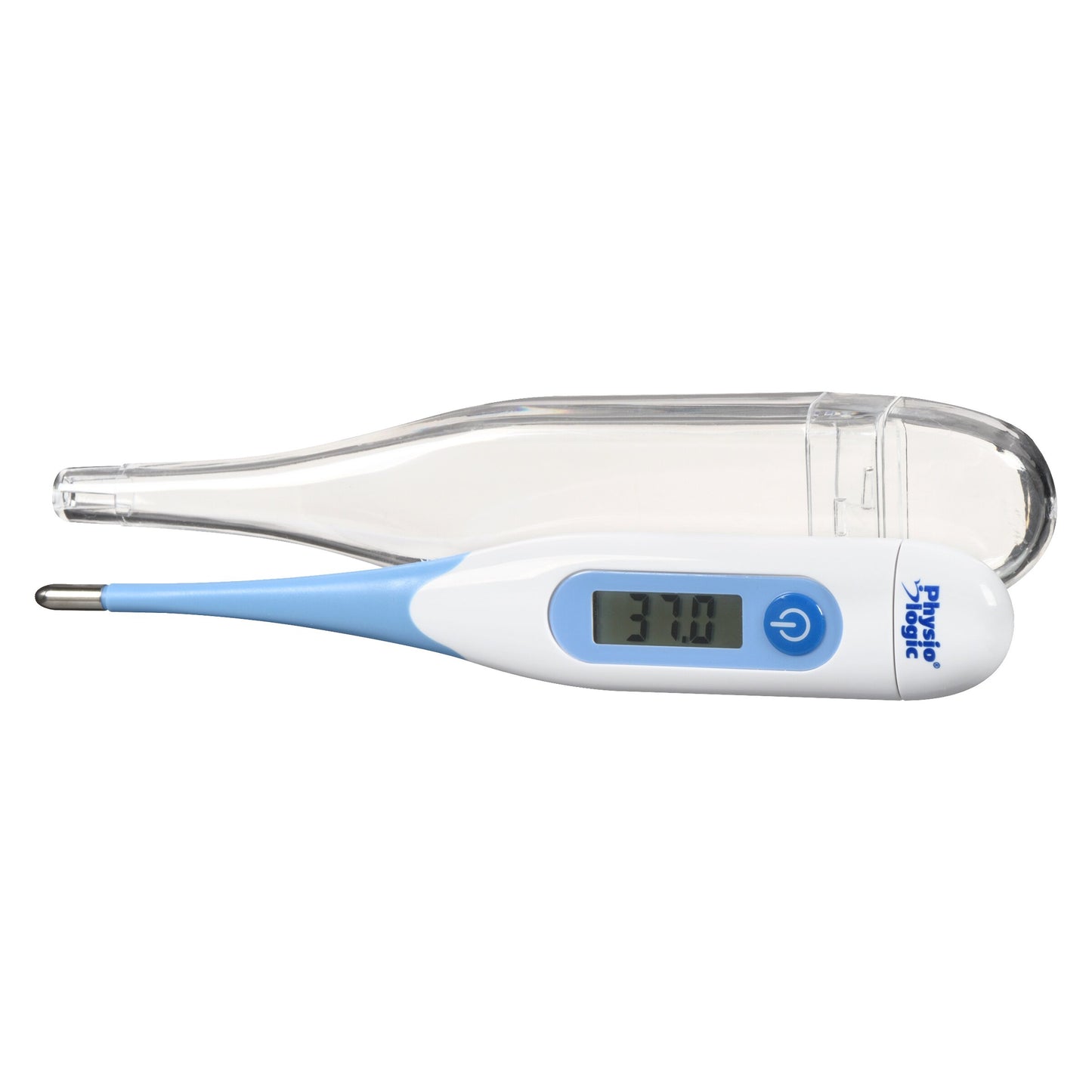 Physio Logic Digiflex10 Thermometer with Flexible Tip - Accurate readings in as little as 10 seconds Accurate within 0.2 °F / 0.1 °C Use orally, rectally or underarm Fast 10 second reading* Beep signals peak temperature Water resistant for easy cleaning A