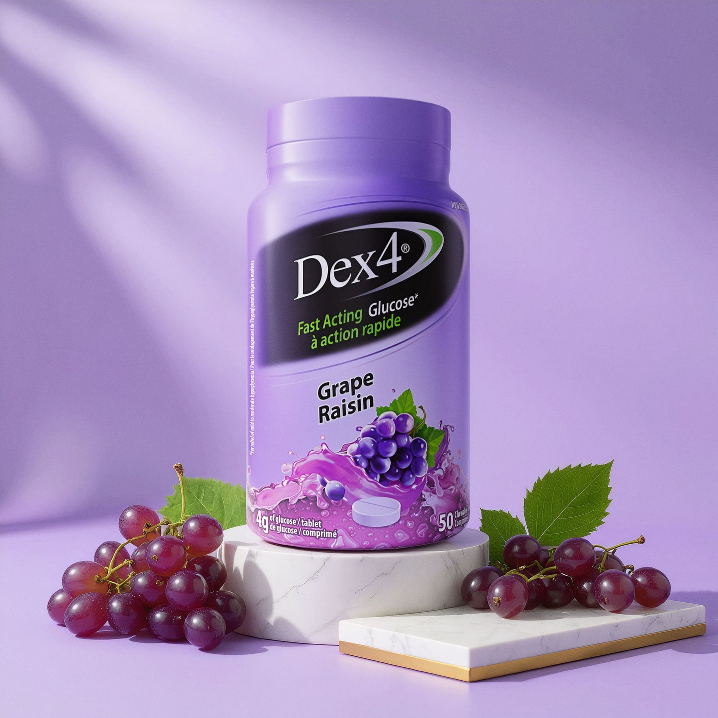 Dex4 Glucose Tablet Bottles (50 tablets)
