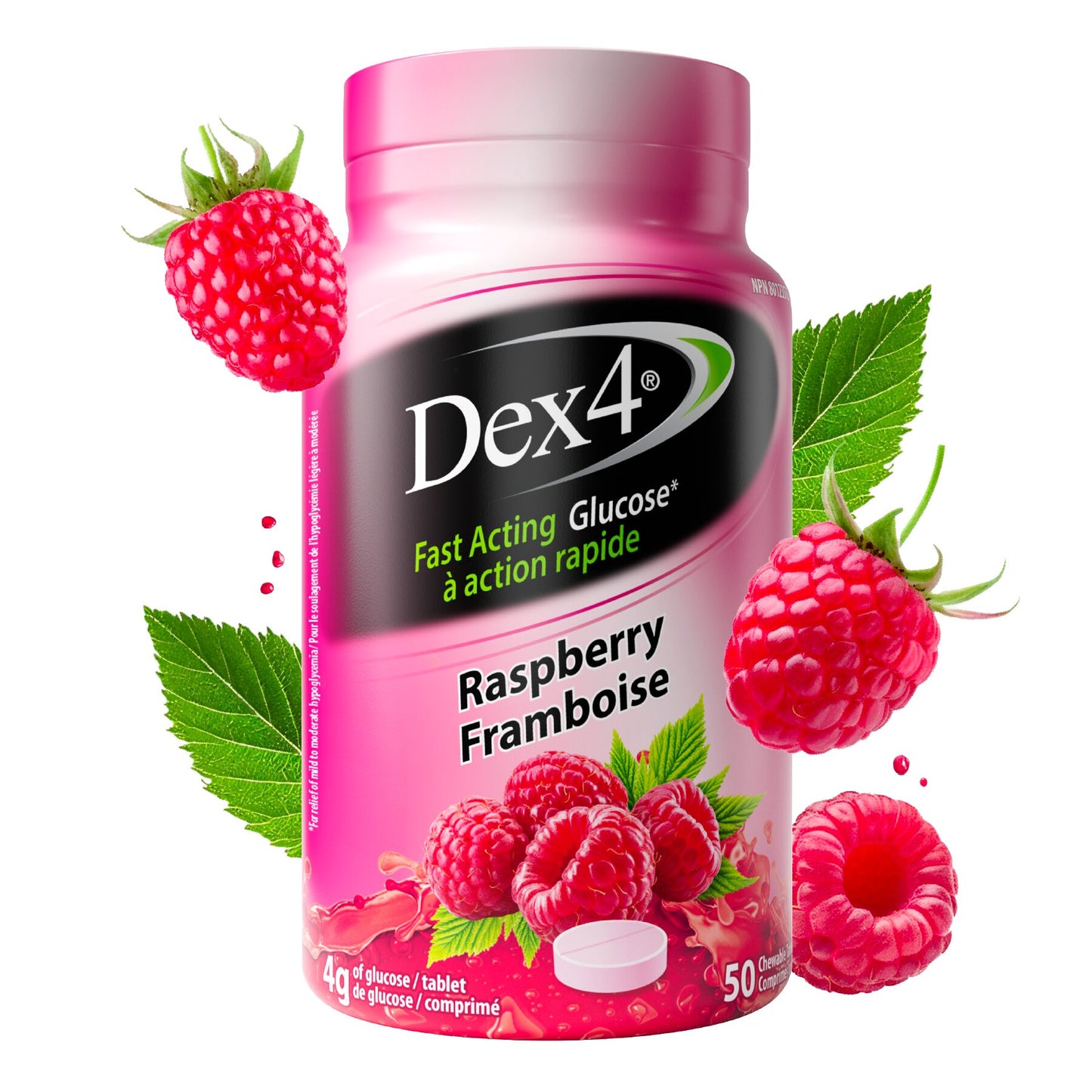 Dex4 Glucose Tablet Bottles (50 tablets)