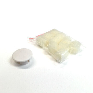 MedPro Filters + 1 Cap for 705-470 Nebulizer - 10 filters and 1 filter cap for 705-470 MedPro Nebulizer