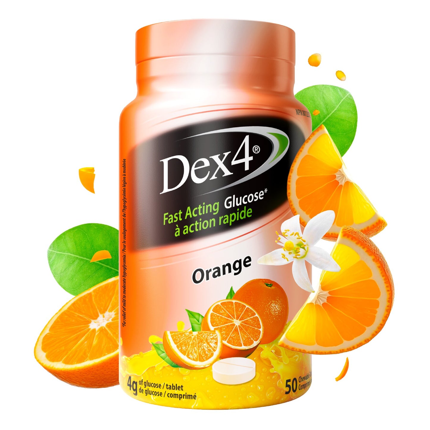 Dex4 Glucose Tablet Bottles (50 tablets)