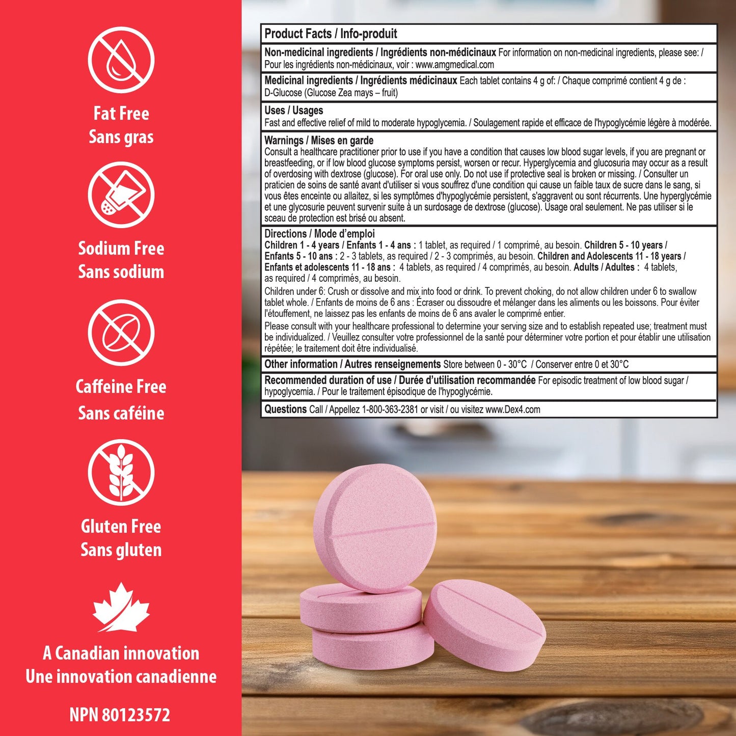 Dex4 Glucose Tablet Bottles (50 tablets)