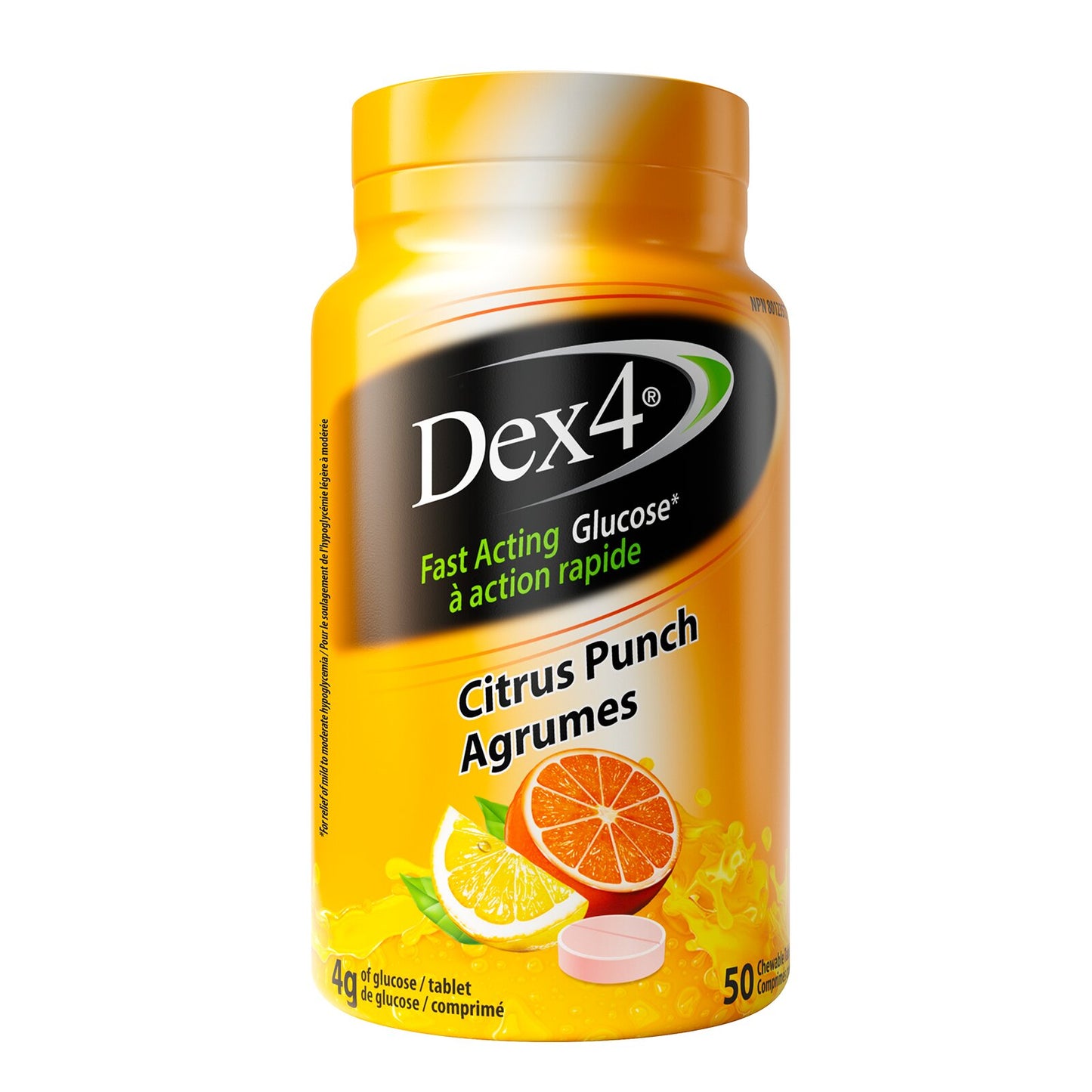 Dex4 Glucose Tablet Bottles (50 tablets)