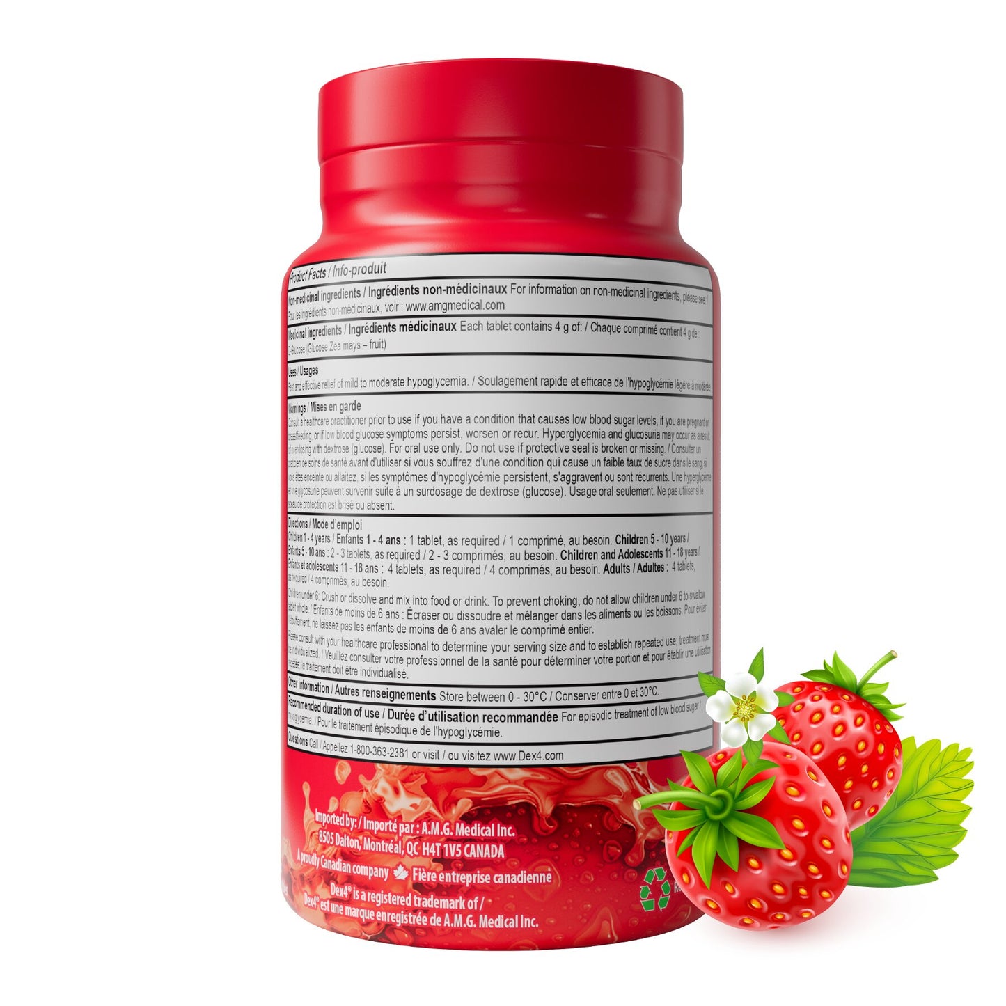 Dex4 Glucose Tablet Bottles (50 tablets)