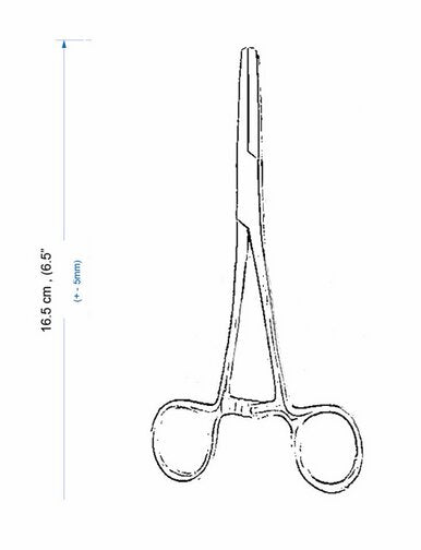 AMG Tube Occluding Forceps