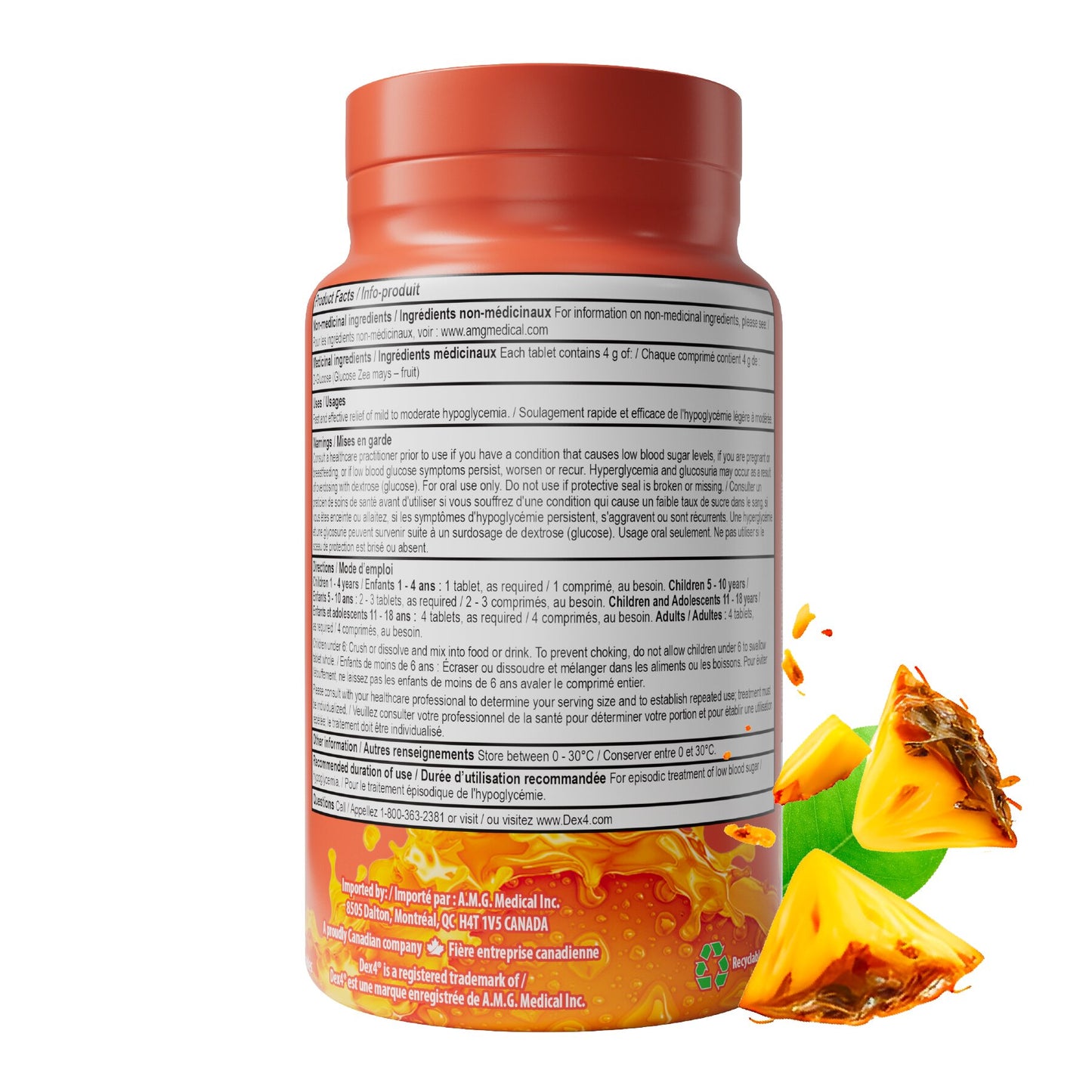 Dex4 Glucose Tablet Bottles (50 tablets)