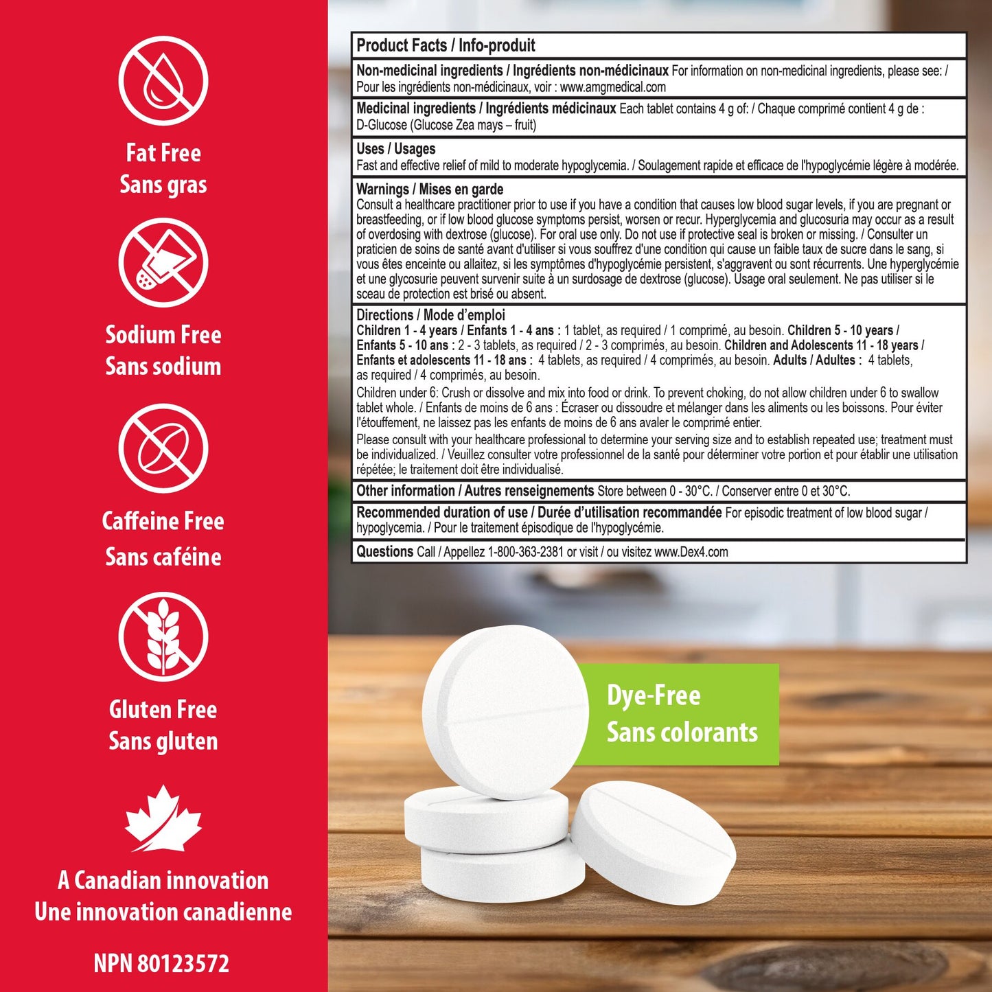 Dex4 Glucose Tablet Bottles (50 tablets)