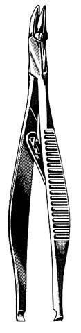 AMG Michel Clip Removal Forceps - Michel Suture Clip Removing Forceps, stainless steel, 4 3/4 inch (12 cm) To obtain the maximum benefit from your instruments, follow the appropriate instrument cleaning procedures. Please consult our Guide for care and ha
