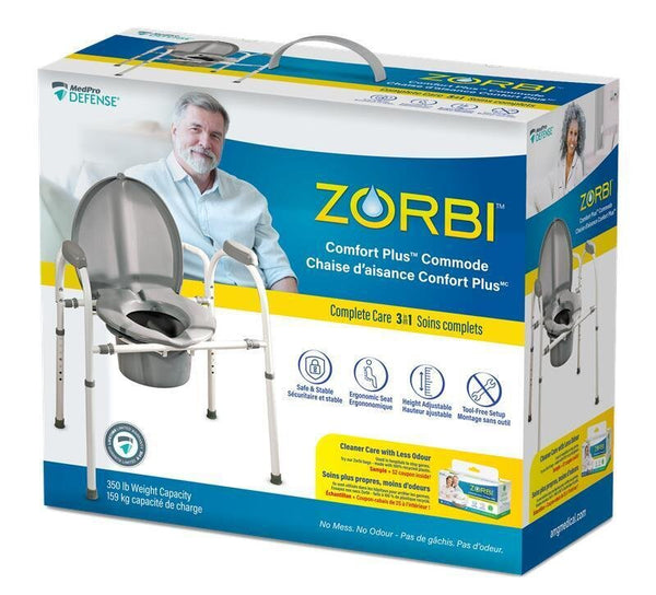 MedPro Defense Comfort Plus Commode – AMG Medical