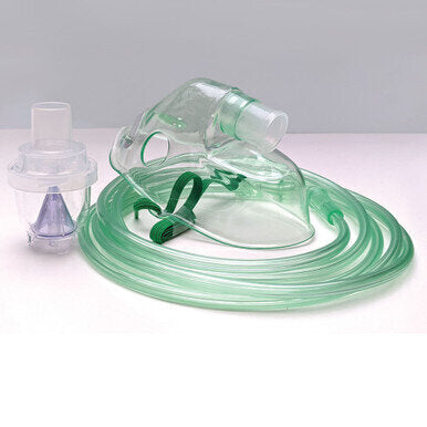 MedPro Nebulizer Kit with Mask - MedPro® - Nebulizer Kit This kit contains a nebulizer cup, an aerosol mask, and a 6 foot oxygen tube. Designed for use with respiratory therapy Latex-Free Single use Materials: polypropylene, polyethylene, polyvinyl chlori