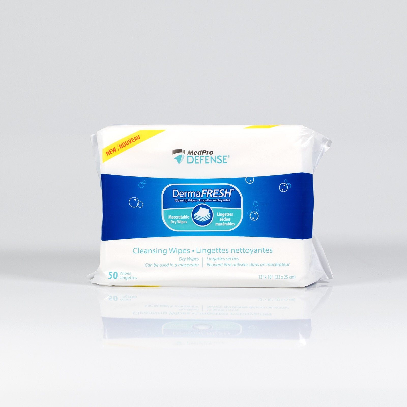 DermaFresh Maceratable Dry Wipes