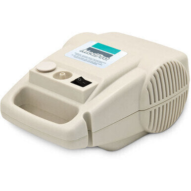 MedPro Compressor Nebulizer - Nebulizes liquid medicine using compressed air technology, for treatment of the upper and lower respiratory tract. Kit includes: Adult and child mask Mouthpiece Nebulizer unit Tubing Nebulizer chamber Replacement air filters
