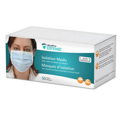 MedPro Defense Isolation Masks with Earloops