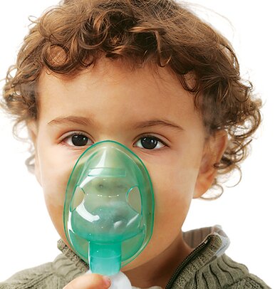 MedPro Compressor Nebulizer - Nebulizes liquid medicine using compressed air technology, for treatment of the upper and lower respiratory tract. Kit includes: Adult and child mask Mouthpiece Nebulizer unit Tubing Nebulizer chamber Replacement air filters