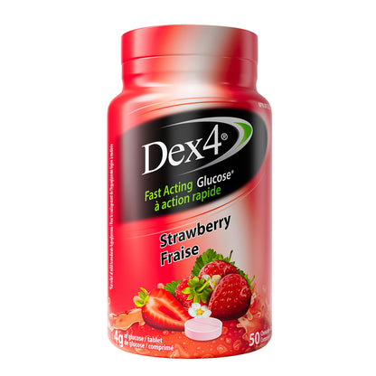 Dex4 Glucose Tablet Bottles (50 tablets)