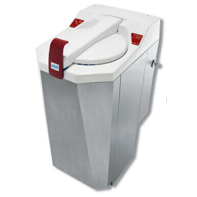 MedPro Defense Haigh Classic+ Macerator - Designed to process up to four pulp products simultaneously in less than 2 minutes and utilizing only 1.5 gallons (6 litres) of cold water per item, the Haigh Classic+ is efficient, economic, and an environmentall