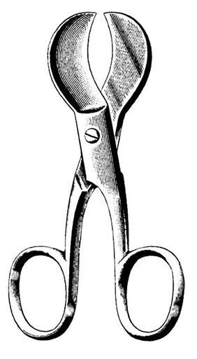 AMG Umbilical Scissors, US Pattern - Umbilical Scissors, U.S. Pattern, stainless steel, 4 inch (10,2 cm) To obtain the maximum benefit from your instruments, follow the appropriate instrument cleaning procedures. Please consult our Guide for care and hand