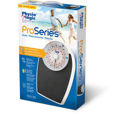 Physio Logic ProSeries Analog Scale - ProSeries Mechanical Analog Bathroom Scales by Physio Logic are designed for home use, fitness facilities, health clinics, and more. Its low-profile design with heavy duty construction provides years of durability. It