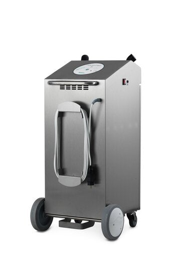 MedPro Defense Nocomax Disinfection Machine - Allow 8 to 16 weeks for delivery. Robust stainless-steel construction for industrial applications Rotating dispersion nozzles to adjust to room configurations Easy to use touchpad controls and LED display Larg