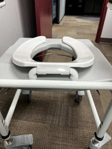 MedPro Defense Zorbi Toilet Seat for AquaCare & Euro Commode - Optional accessory for the 770-300, 770-305, 770-365, 770-375 commodes Provides a more comfortable experience for the patient Works with the Zorbi System to reduce the cleaning time required w