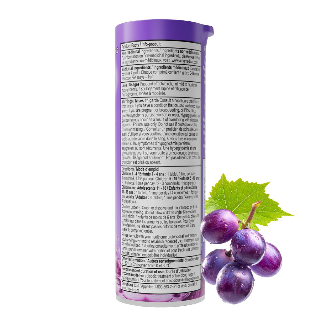 Dex4 Glucose Tablet Tubes – AMG Medical