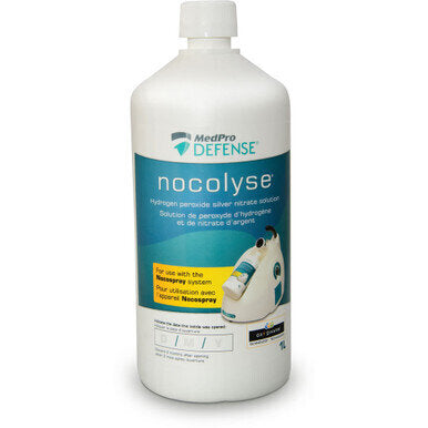 MedPro Defense Nocolyse Disinfectant - Approved Hospital Disinfectant, Broad-spectrum Virucide and Sporicide. *Nocolyse is a broad-spectrum virucidal hard surface disinfectant that is expected to inactivate SARS-CoV-2 (the virus that causes COVID-19) Hydr