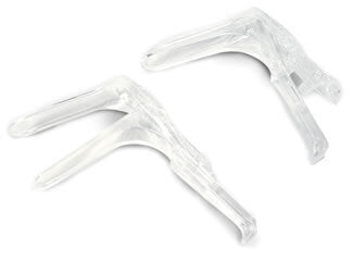 MedPro Disposable Vaginal Speculum - Recommended for routine gynecological exams. • Single-patient use• Made from hard, clear, non-toxic plastic resin of high strength. • Allows examination of the vaginal mucosa at 360° angle without rotation. • Provides