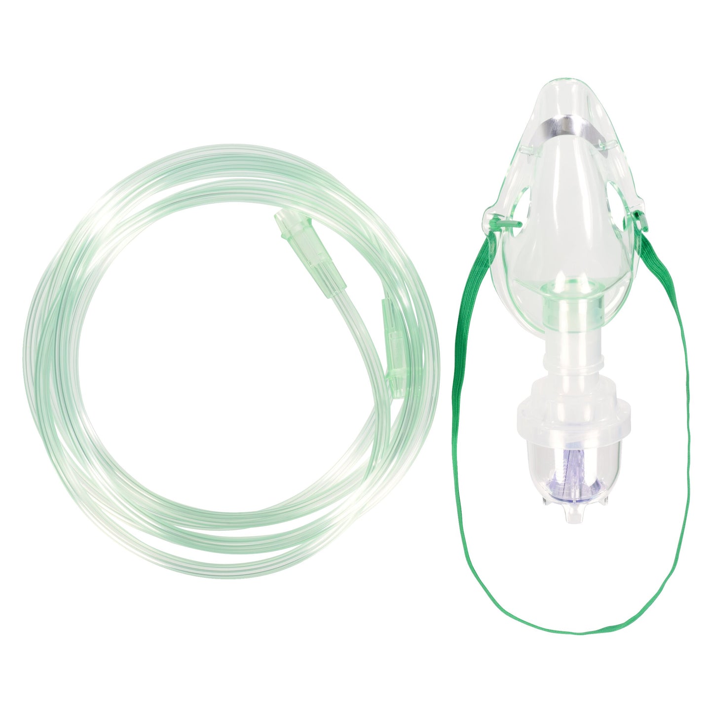 MedPro Nebulizer Kit with Mask - MedPro® - Nebulizer Kit This kit contains a nebulizer cup, an aerosol mask, and a 6 foot oxygen tube. Designed for use with respiratory therapy Latex-Free Single use Materials: polypropylene, polyethylene, polyvinyl chlori