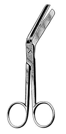 AMG Braun Episiotomy Scissors - Braun Episiotomy Scissors, stainless steel, 5 1/2 inch (14 cm) To obtain the maximum benefit from your instruments, follow the appropriate instrument cleaning procedures. Please consult our Guide for care and handling of st